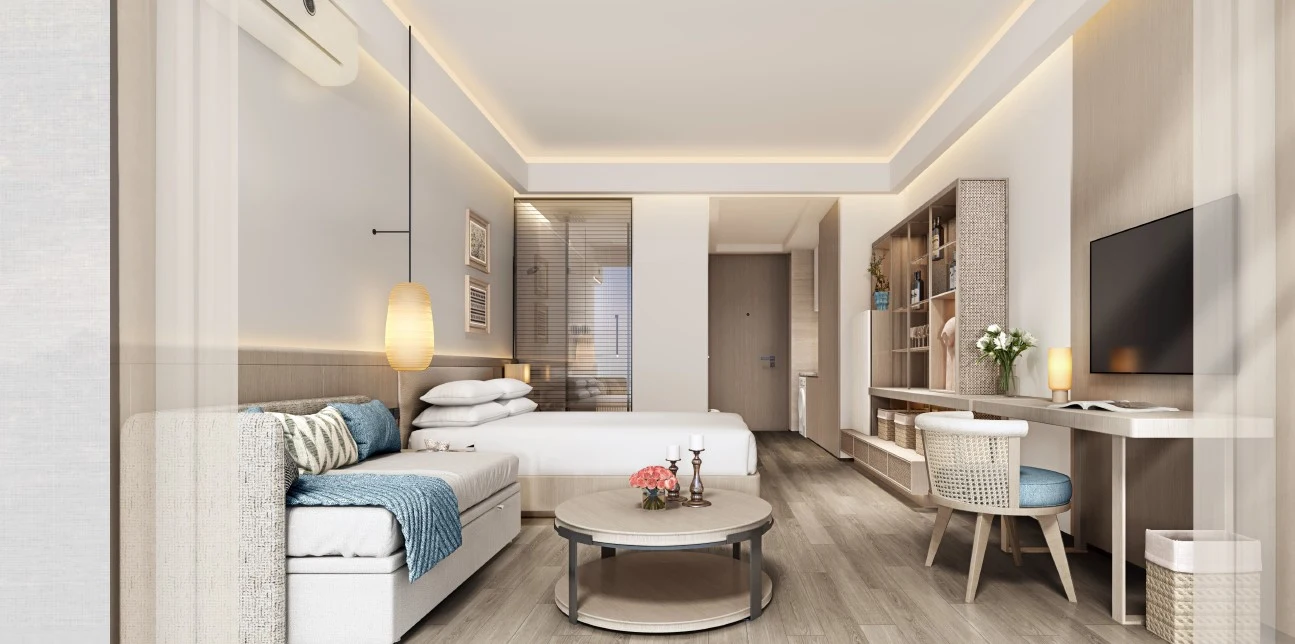 Studio interior rendering